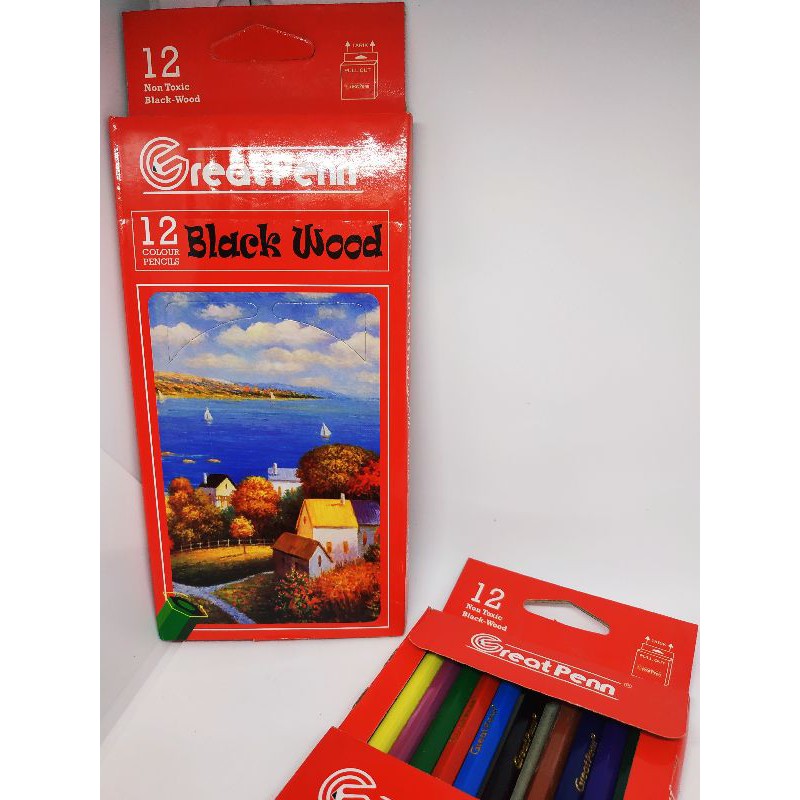 

PENSIL 12W KLIR KAYU PANJANG GREAT