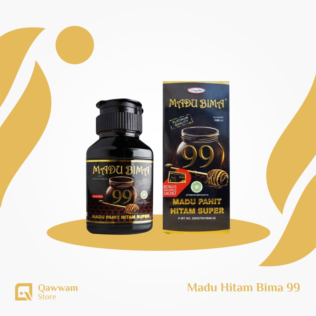 

BIMA 99 Madu Pahit Hitam Super Platinum Quality 150ml