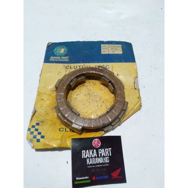 kampas kopling Suzuki rc110 tornado crystal