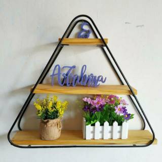 Rak Gantung Segitiga Brussel Cafe Decoration Scandinavian Rak Gantung Segitiga Brussel Cafe Decoration Scandinavian