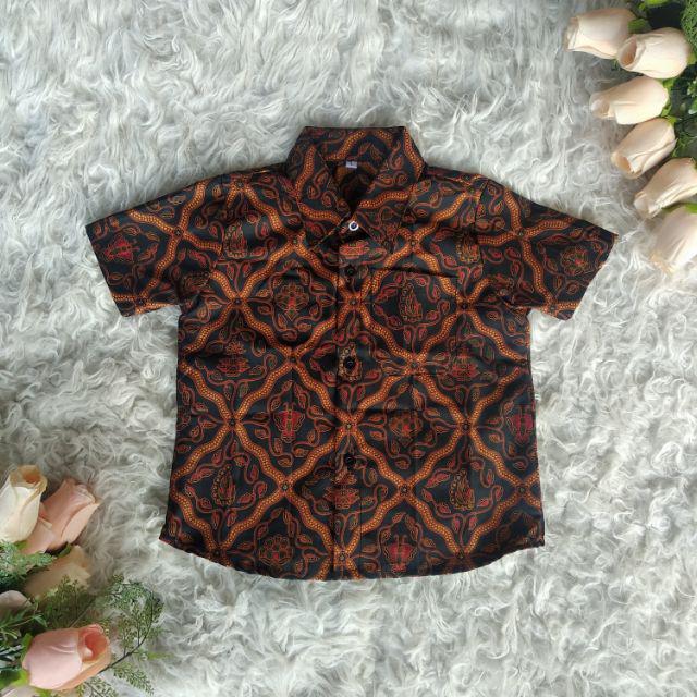 Maura Couple - Sania Ruffle Batik Couple Ori Ndoro Jowi DNT Garansi Termurah Shopee - SHOPASHOP-Hem anak