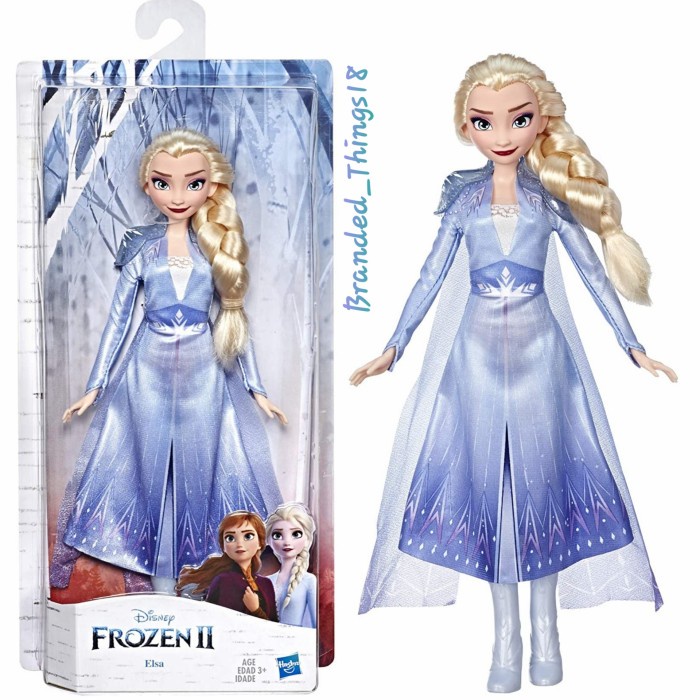 elsa barbie and horse