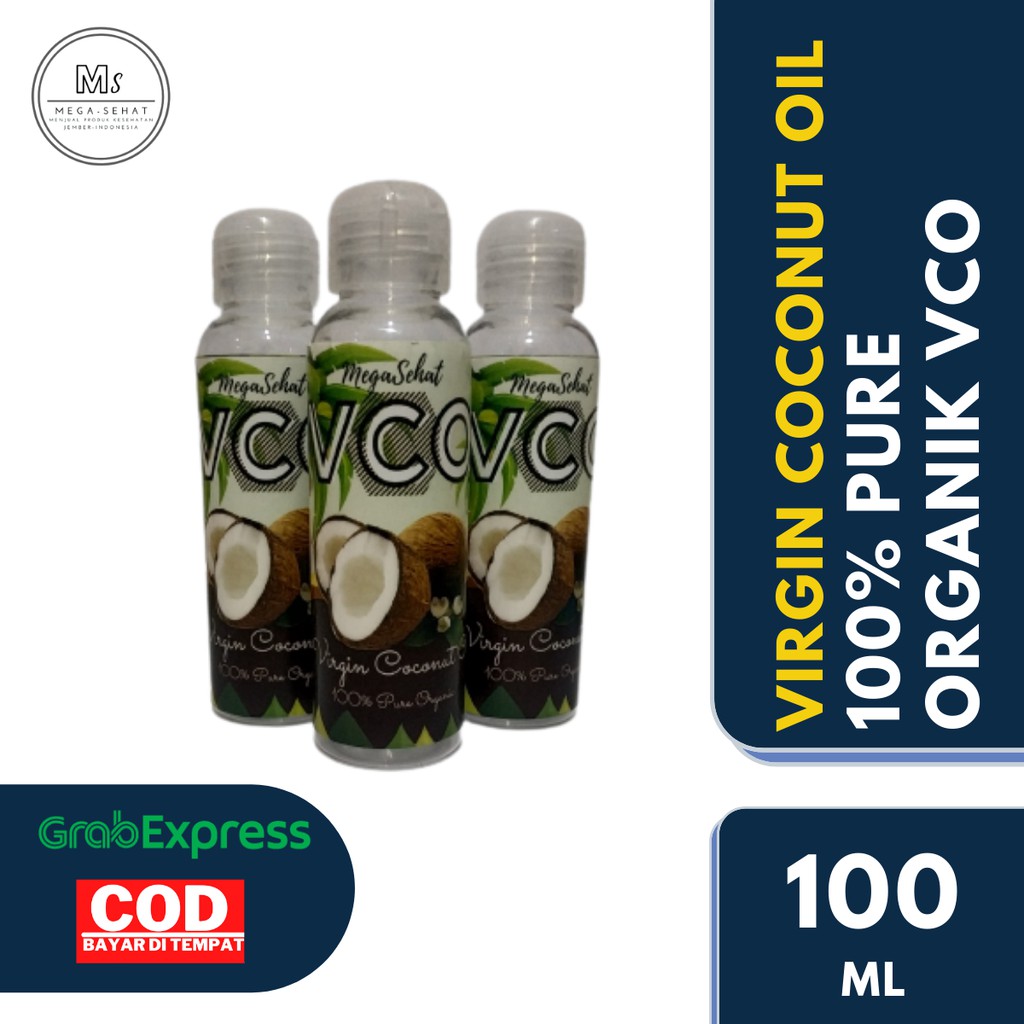 

[PROMO] virgin coconut oil/vco original/VCO/botol fliptop/100ml/jember kota