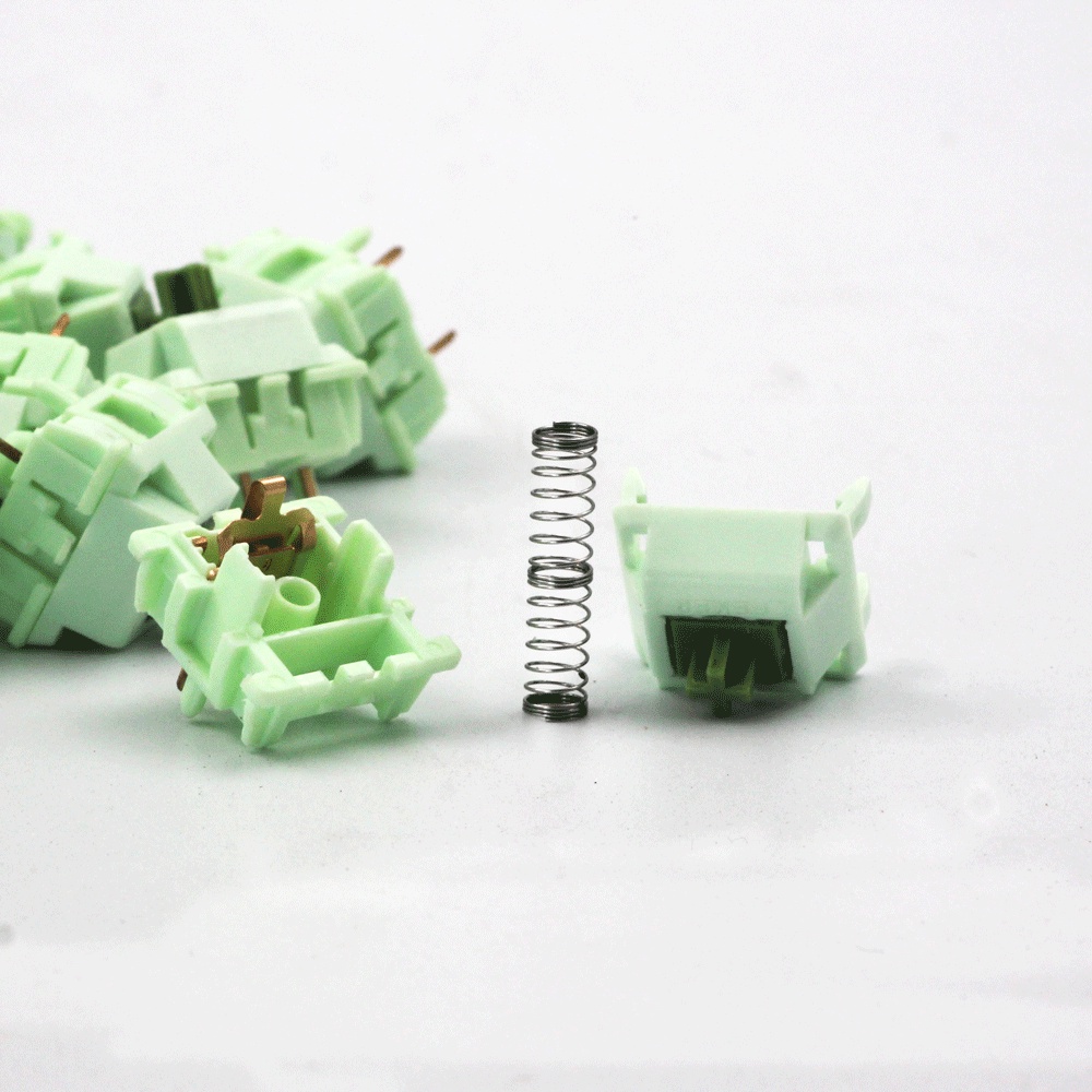 Feker10 30 50 PCS 5pin Ke Saklar matcha Suci Saklar Keyboard Mekanik Pengganti Linear Polycarbonate Top Housing