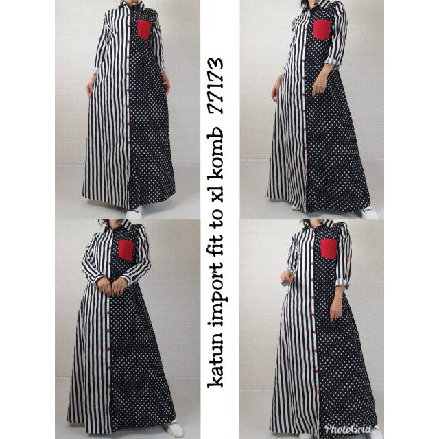 Gamis katun import