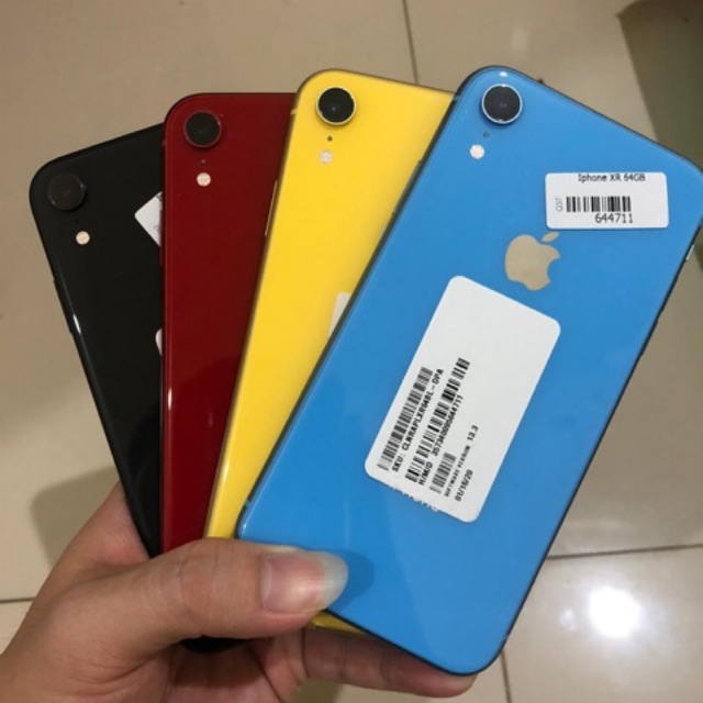 iPhone XR 64GB & 128GB & 256GB Mulus Fullset-1