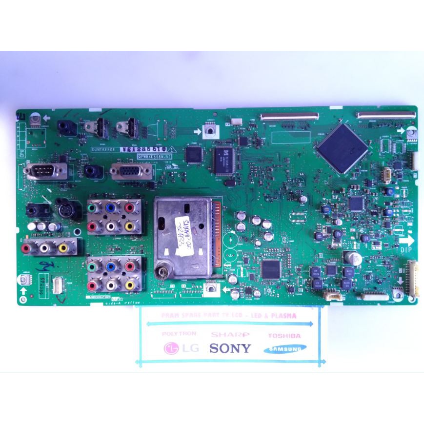 Mainboard tv SHARP 32A33 ML - Elektronik tv MB 32A33 - Mainboard tv led 32A33 - ORIGINAL MESIN