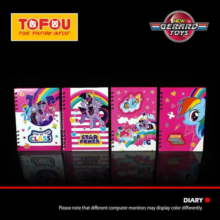 

Cuci Gudang Diary Ring Besar My Little Pony Murah Hemat