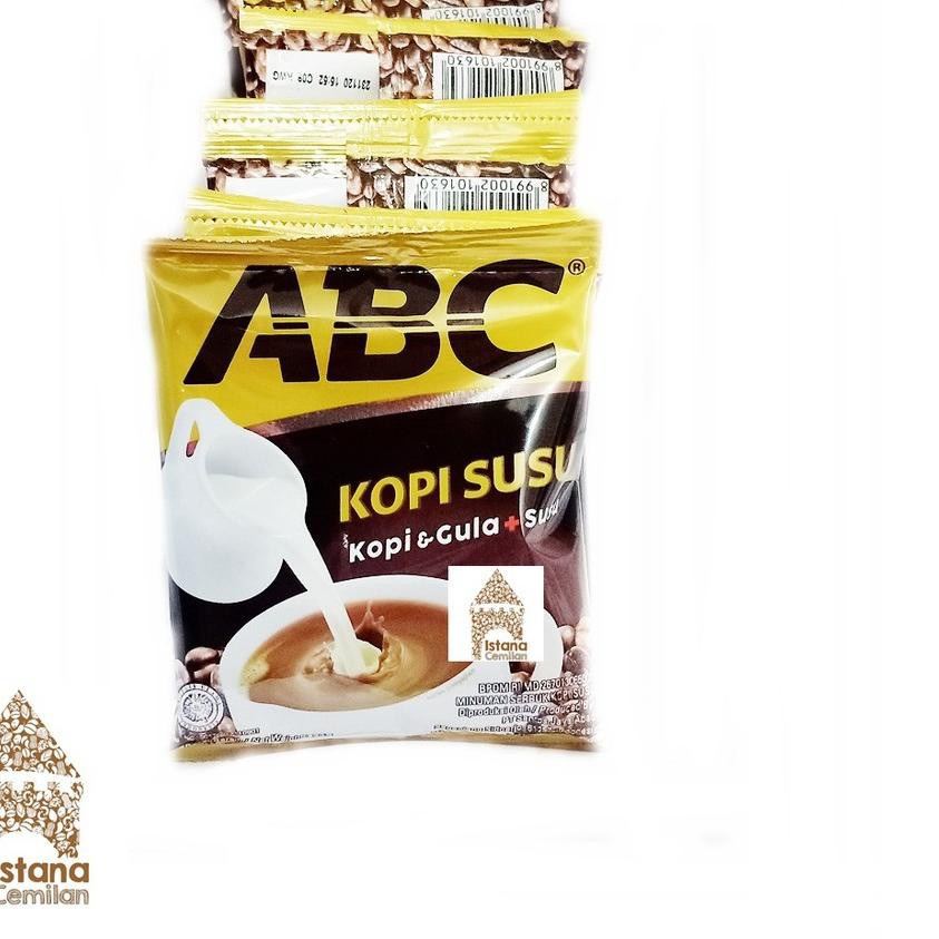 

Best Seller!! KODE-655 ABC Susu (Kopi + Gula + Susu) 31gr isi 10pcs