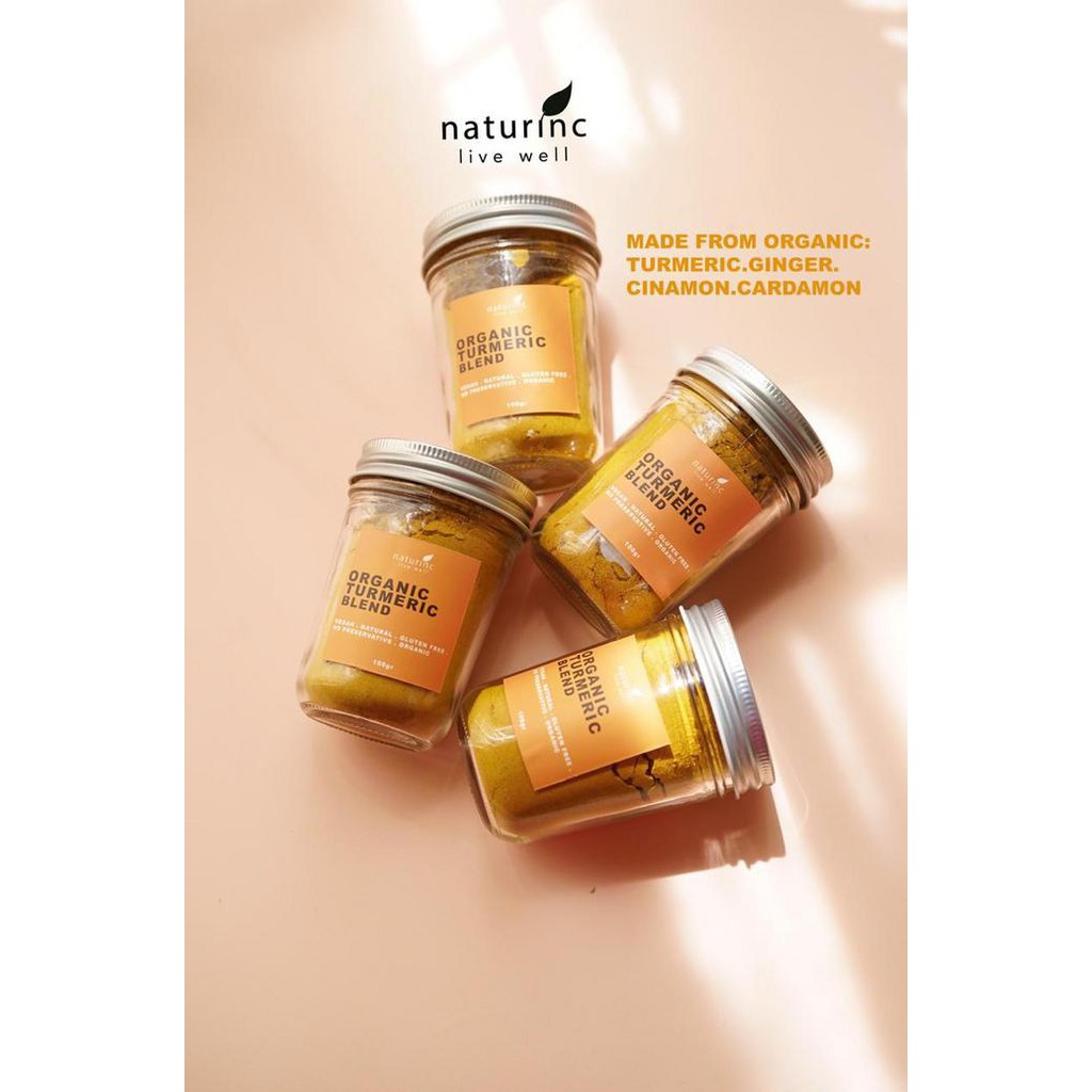 

Organic Turmeric Blend Latte Golden Milk - Kunyit Jahe