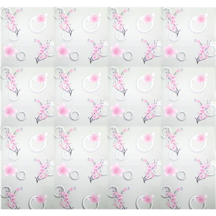 Wallpaper dinding 3d motif elegant / Wallpaper dinding kamar tidur anak wallpaper stiker dinding rumah Gh119 Motif Bunga Ukuran 45cm x 9m