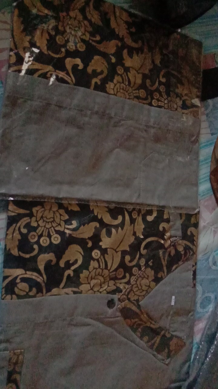 Couple Batik Kombinasi Sarimbit Batik Pekalongan Silv Brj02 Series