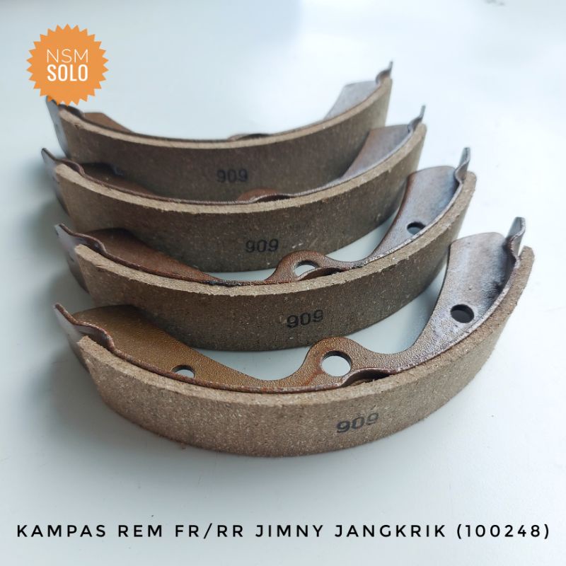 Brake Disc Pad Kampas Rem Depan Belakang Suzuki Jimny Jangkrik Super Kodok KGW