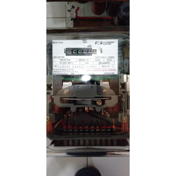 kwh meter fuji dharma 3 phase CT I  NEW21