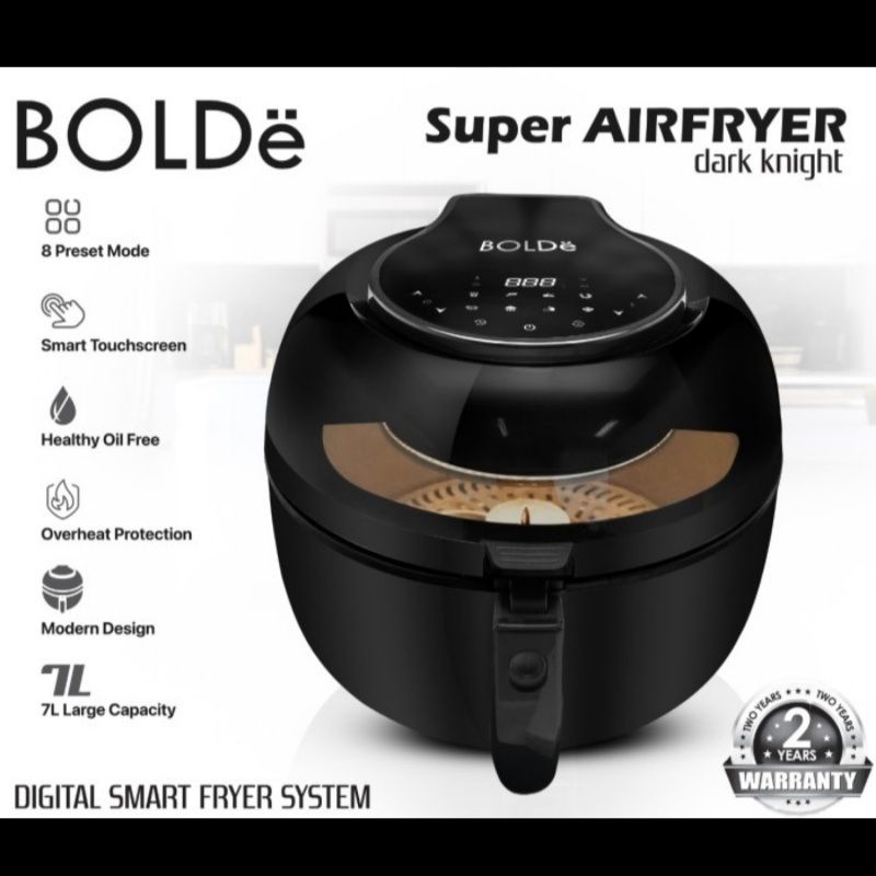 BOLDe Super Airfryer Dark Knight Edition