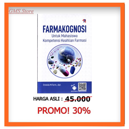 

FARMAKOGNOSI UNTUK MAHASISWA KOMPETENSI KEAHLIAN FARMASI