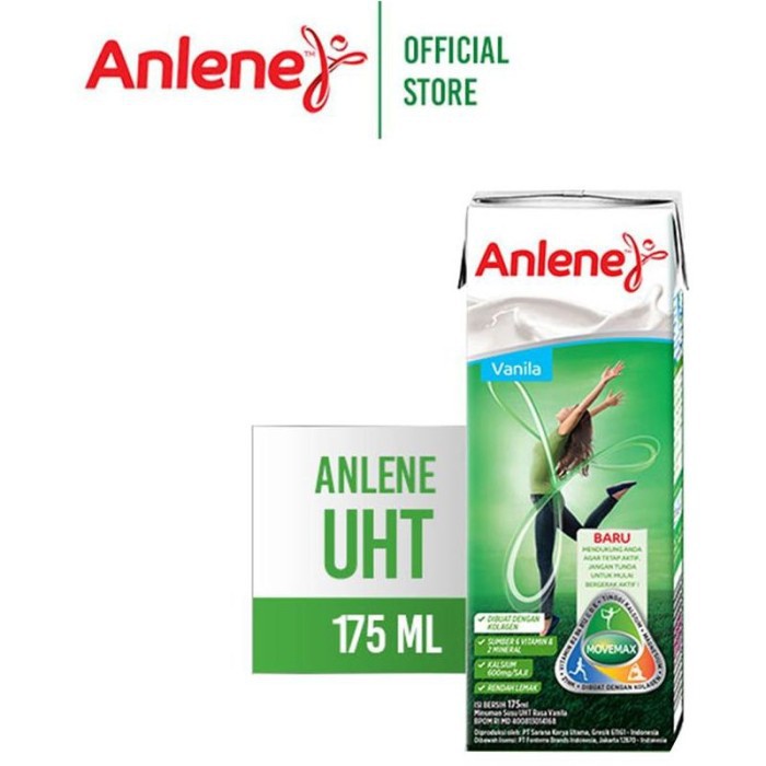 

Anlene Susu Cair Uht Vanila 175Ml