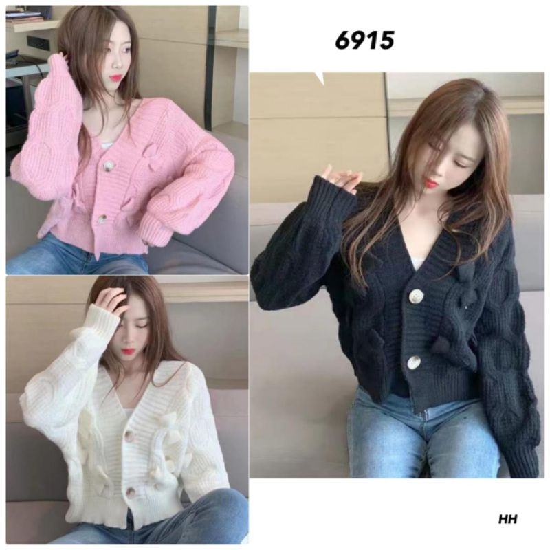 Cardigan rajut import 6915