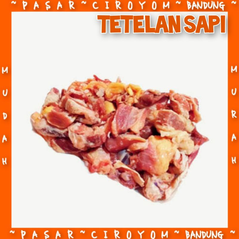 Tetelan Daging Sapi Fresh // TeTelan Daging Sapi Segar // Tetelan Murah Pasar Ciroyom