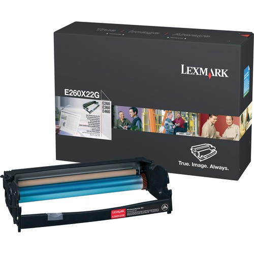 Lexmark E260X22G, Photo Conductor Kit, 30000 Page Yield, Black Imaging Drum