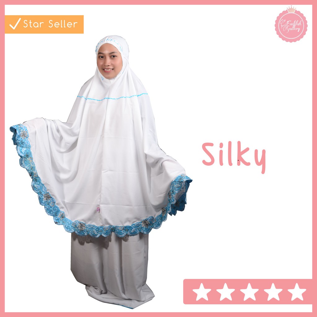 Mukena Katun Silky Murah Terbaru 2020 - Mukena Dewasa Polos By Fadilah Gallery Berkualitas