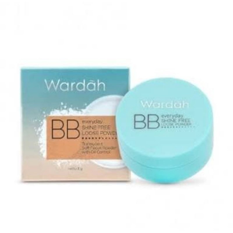 Wardah Everyday Shine Free BB Loose Powder (bedak tabur)