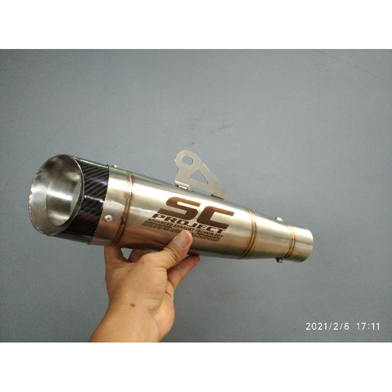 Knalpot racing SC Project S1 Titan Silincer Only