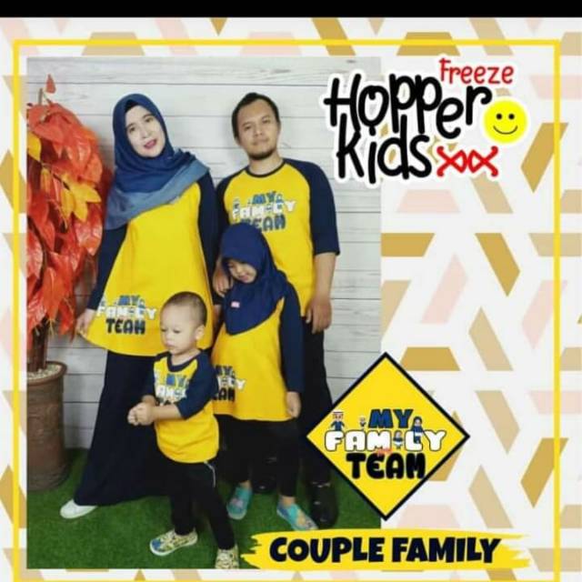 Kaos couple hopperkids my family team