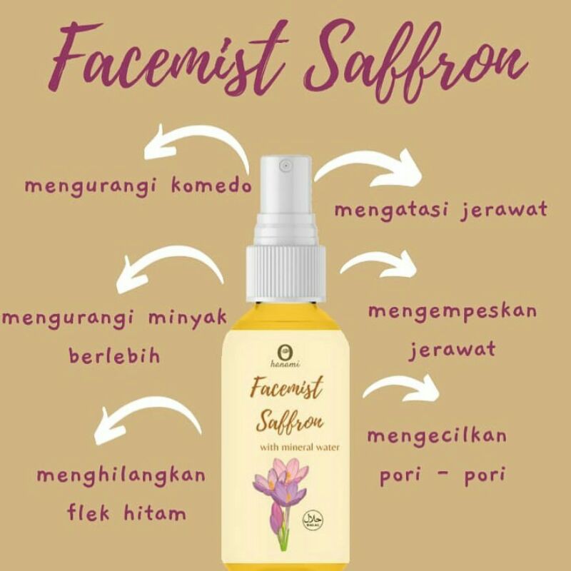 

facemistsaffronohanami