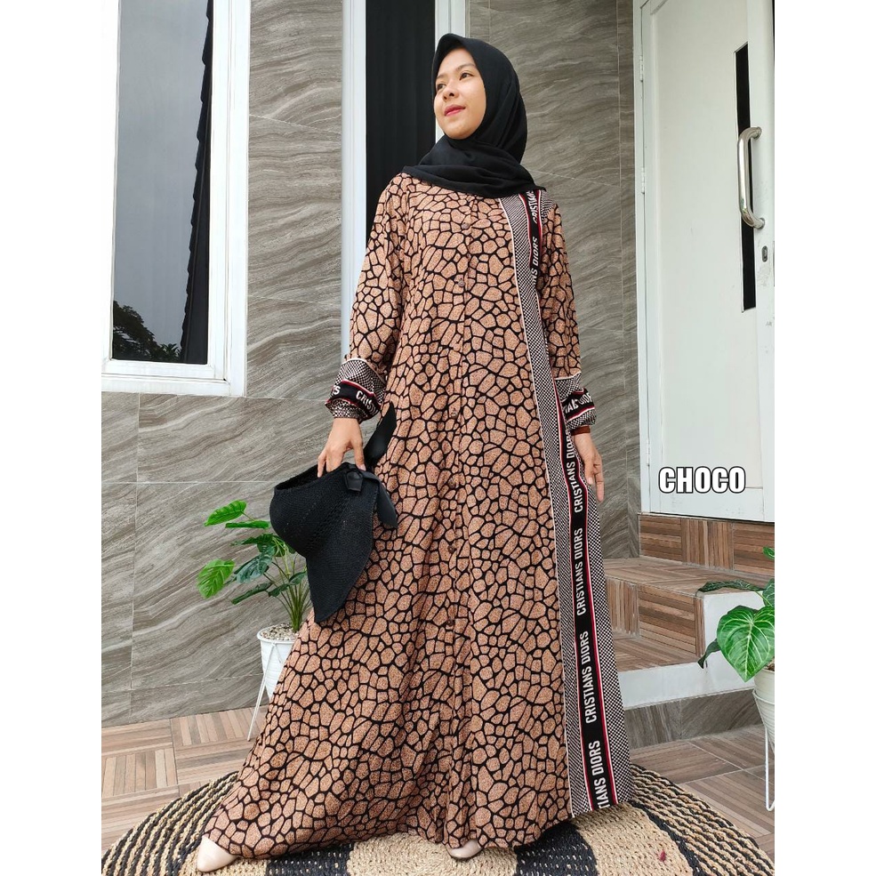 Gamis Rayon Etnik Size S M L XL XX/ Gamis Rayon Lembut