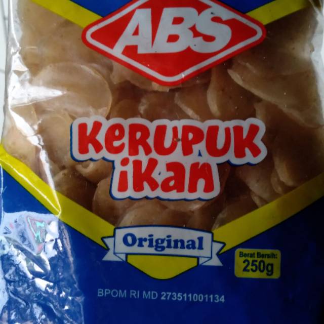 

Krupuk ikan dan bawang