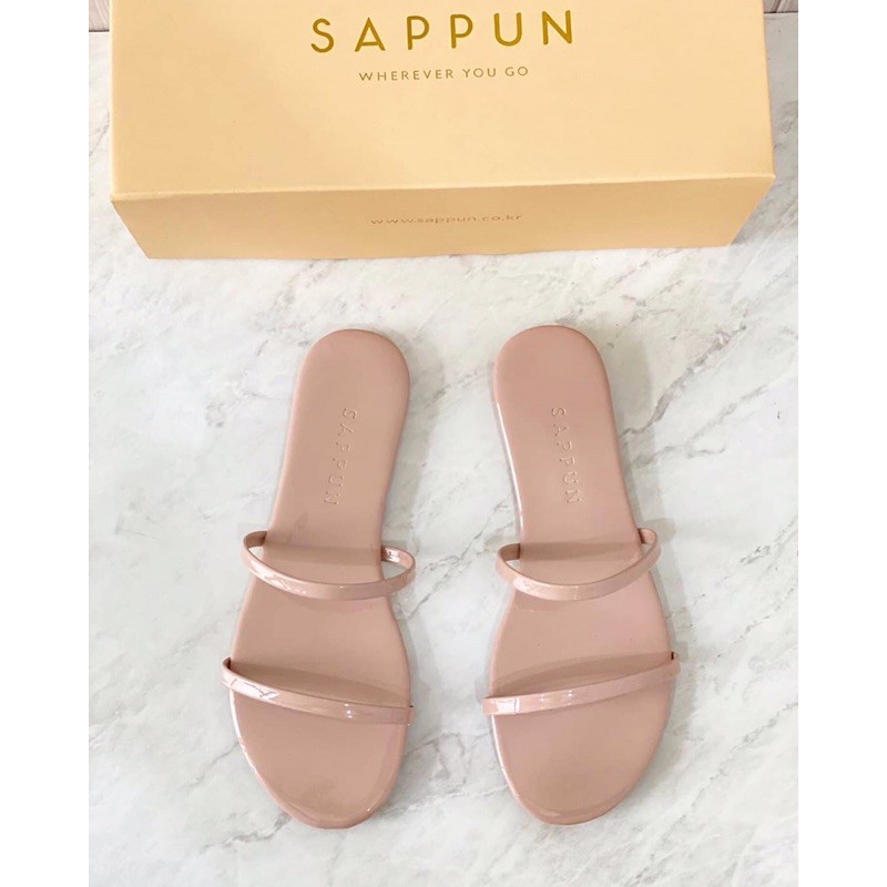 [7.7 Boombastis Sale⚡] - SANDAL FLAT WANITA SP01 SP SENDAL PREMIUM IMPORT