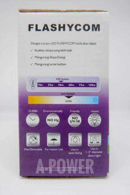 Flashycom - Lampu LED 5W