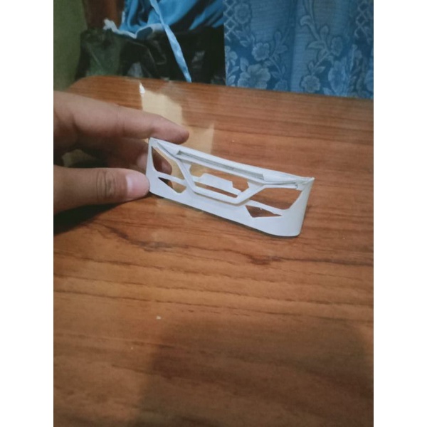 mentahan bemper miniatur truk plastik,bisa request model