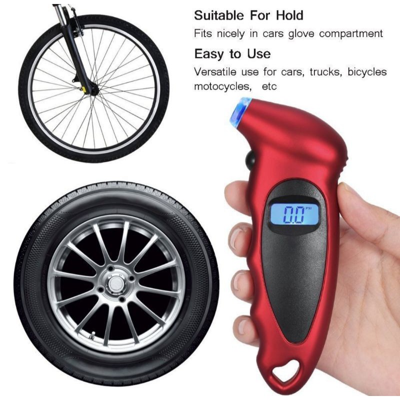 alat ukur tekanan udara ban tire pressure gauge