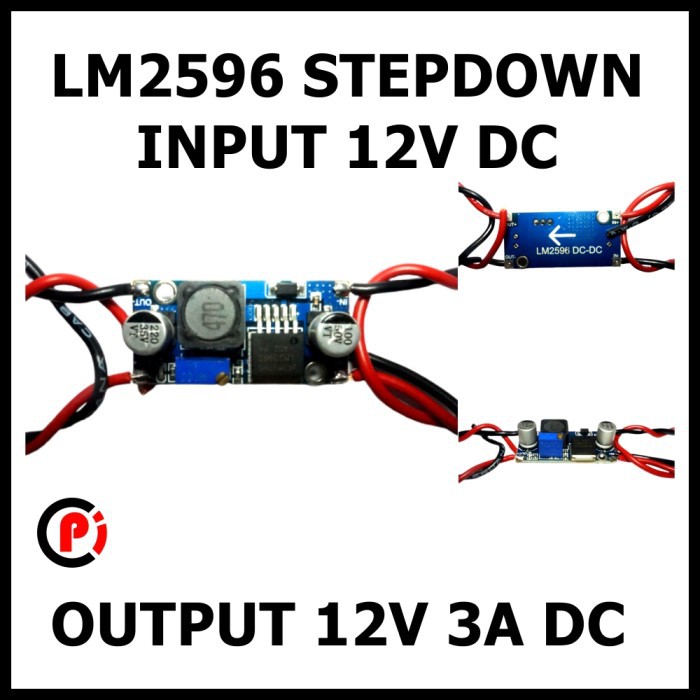 Step Down Regulator 12 Volt 3 Amper 12V 3A Penurun Tegangan