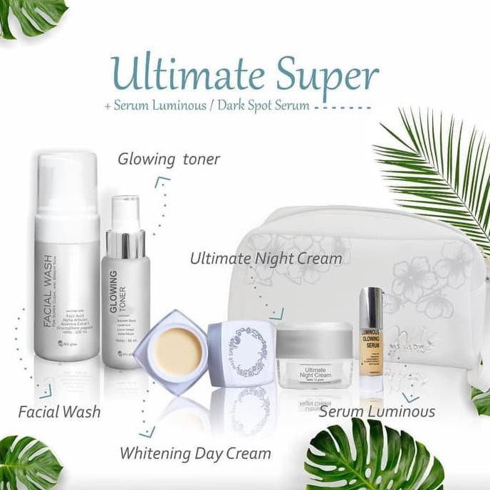 UNIK MS Glow Skincare / Paket MS Glow Ultimate Super / MS Glow Flek Wajah 31 AGUSTUS