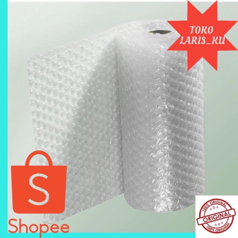 

Bubble wrap/bubble pack untuk melapisi product yg di jual