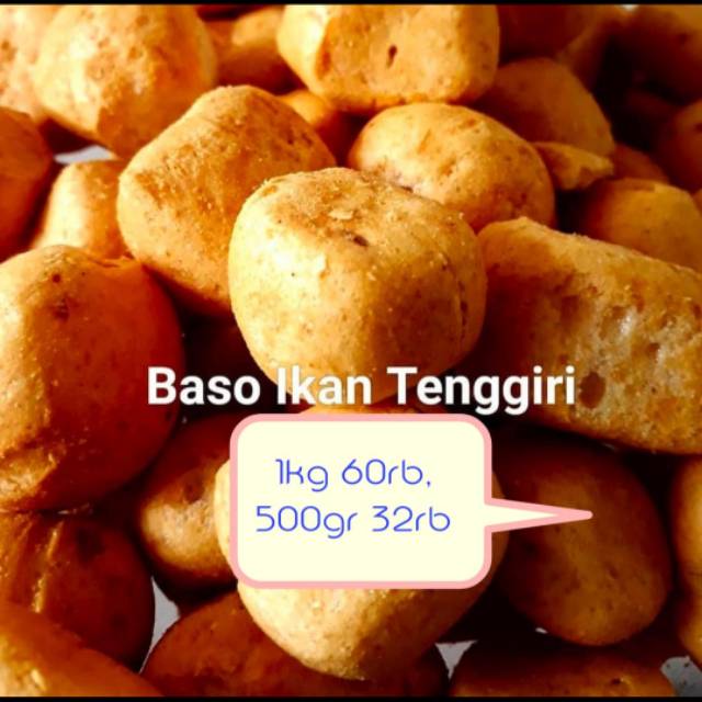 

Kerupuk Baso Ikan Tenggiri