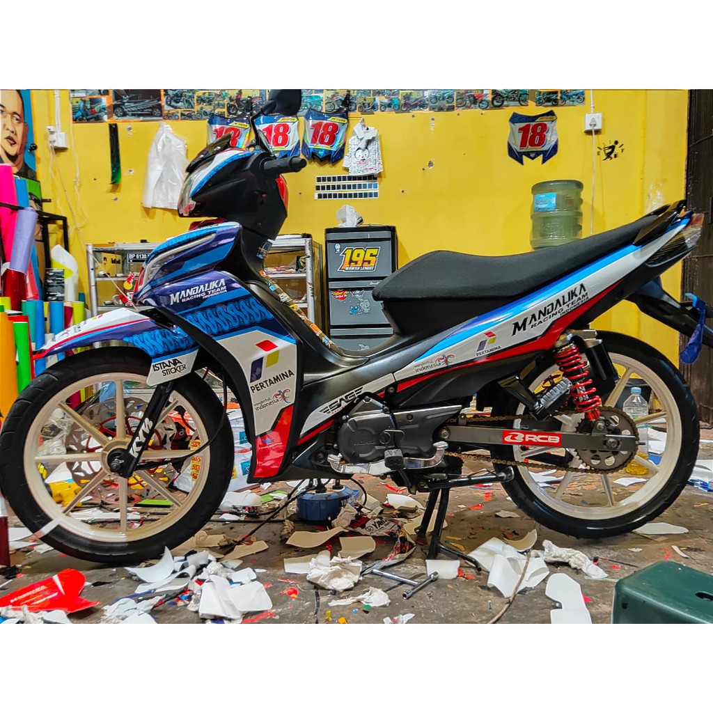 Decal Jupiter Z1 Pertamina Mandalika