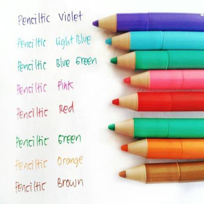 

Pulpen Pen Warna Warni Pensiltic Zebra Ballpoint Warna Warni