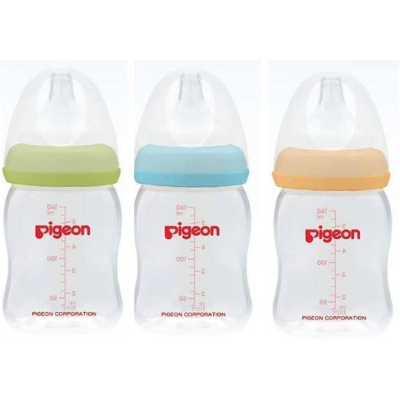 Pigeon Peristaltic Plus Wideneck PP Bottle PROMO 160ml x 3pcs