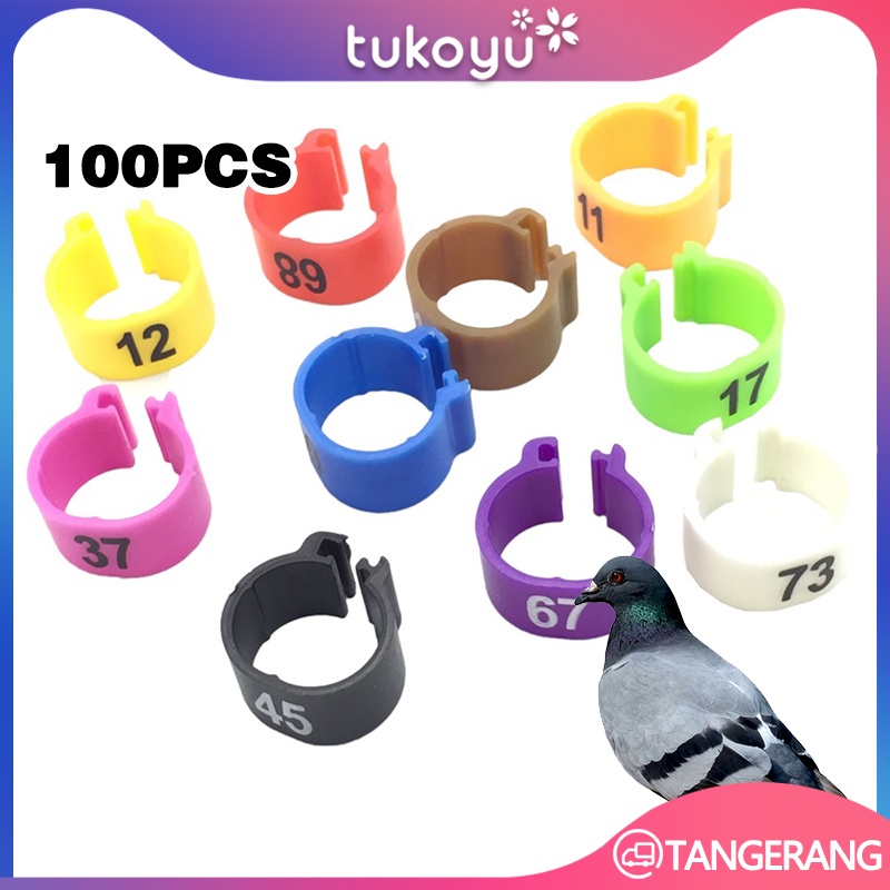 8 mm Cincin Kaki Burung Merpati/Ring Merpati/Ring Jepit Kaki Burung Merpati/Ring Burung Merpati
