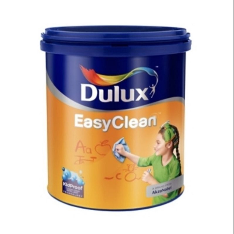 Cat Dulux EasyClean 2,5 Ltr warna / easy clean dinding tembok interior kilat kilap