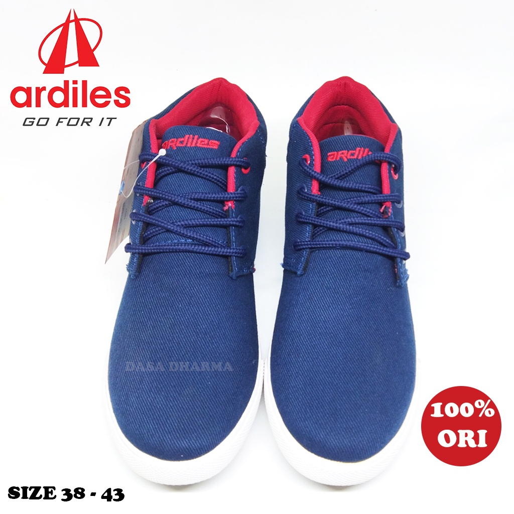 Sepatu Ardiles Pria Sneakers Original 100% Navy