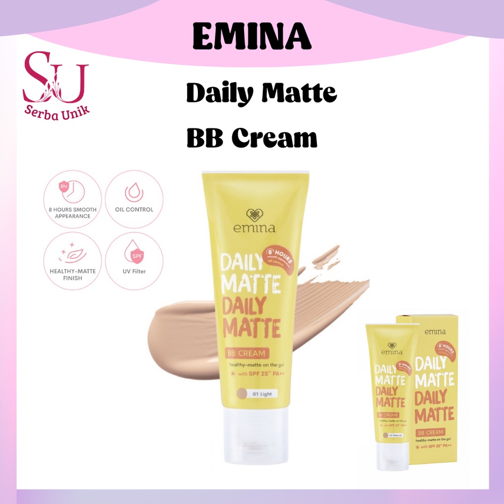 Emina Daily Matte Series | BB Cream | Loose Powder | Compact Powder