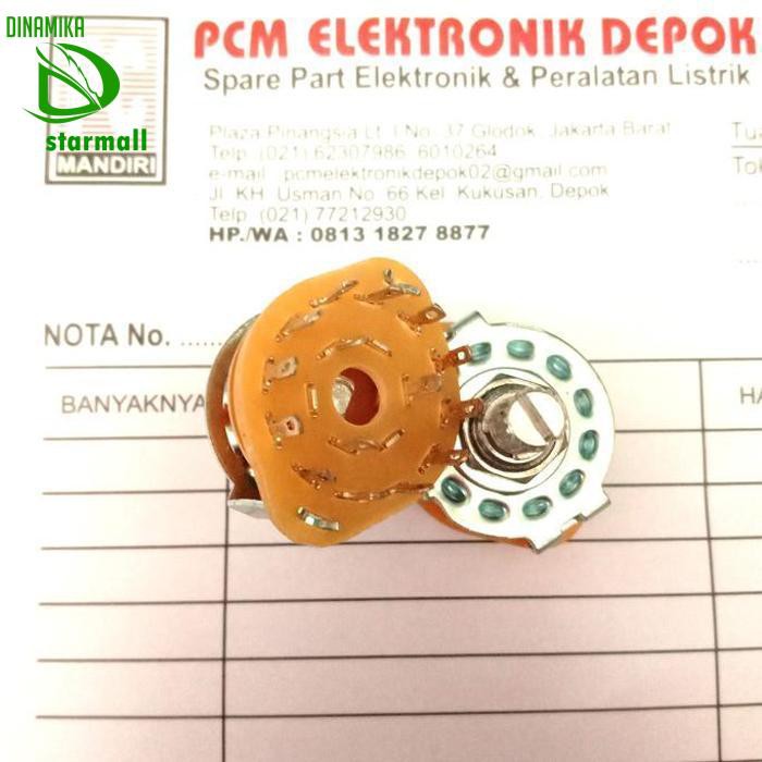 Rotary Rotari Saklar 3X4 3 X 4 Pcmelebik54 Ayo Order