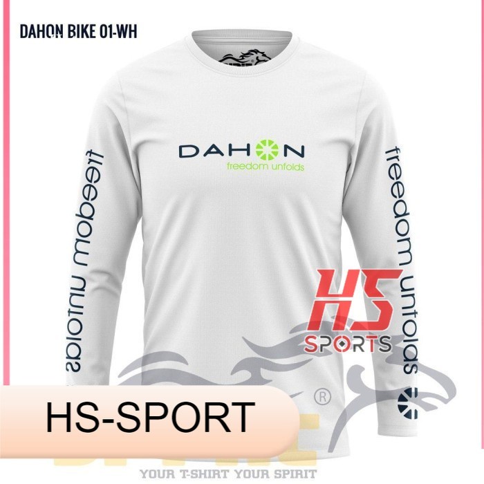 BAJU SEPEDA KAOS SEPEDA DAHON BIKE GOWES GUNUNG MTB THRILL PANJANG