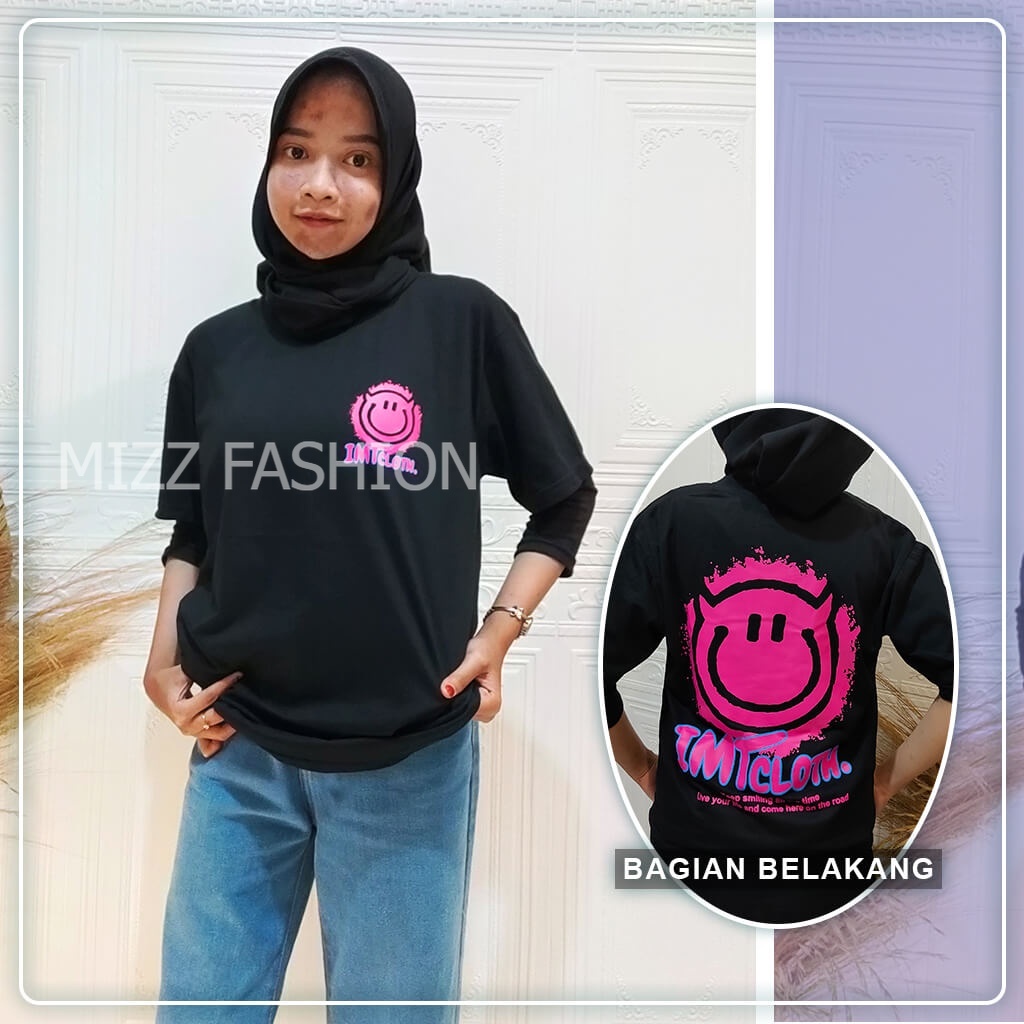 IM0021 KAOS DISTRO DEVIL / OVERSIZE Jeje Slebew SCBD Fashion Week Sudirman Citayam Bojonggede Depok