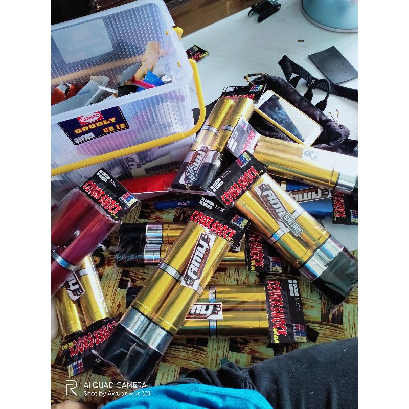 COVER SHOCK DEPAN BEAT SCOPY VARIO ORIGINAL 2021